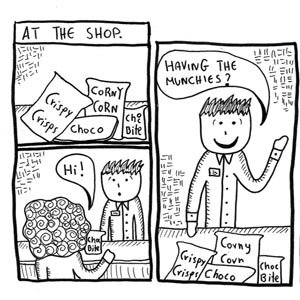 A visit to the shops...