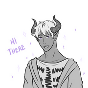 Awkward human and monster guy