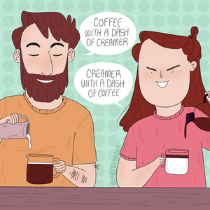 Coffee and Creamer