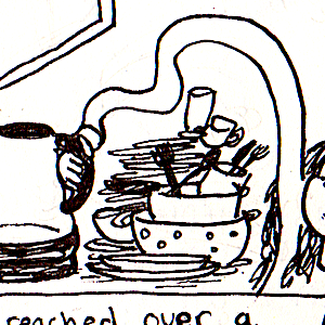 31-03-17: Kitchen chaos.