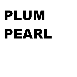 MEETING THE PEARLS: plum pearl