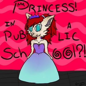 Princess! In a public school?!