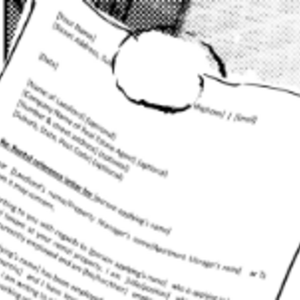 Dt. Hefferchu! gets a citation from his landlord!