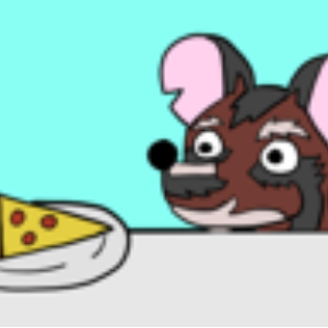 Why a rat stole a piece of pizza short