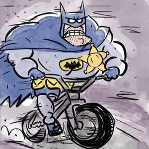 Batman Bicycle Cop