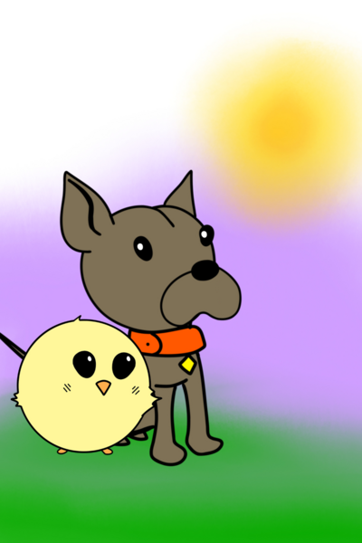 Lil Poochie and Baby Nugget