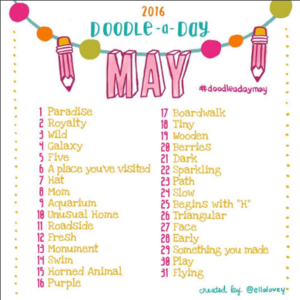 Doodle A Day | May | By @ELLOLOVEY