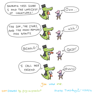 You're magic.