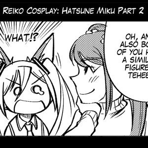 Reiko Cosplay: Hatsune Miku Part 2
