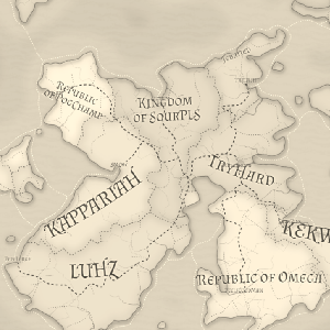 LORE - Twitcharia World Map part 1