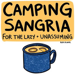 Camping Sangria for the Lazy and Unassuming
