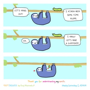 Personal space.