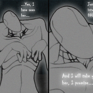 Amy asks the mysterious stranger about Dinah...