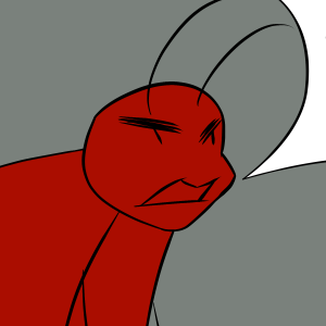 the angry ladybug