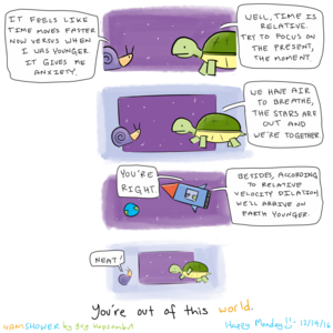 Far out.