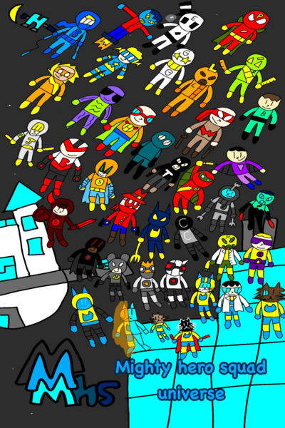 Mighty hero squad universe 