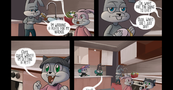 Dunb Rabbit Read Dumb Rabbits (shorts) :: A pet | Tapas Community