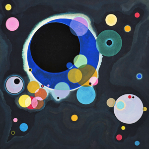 Vasily Kandinsky, Several Circles: EINIGE KREISE