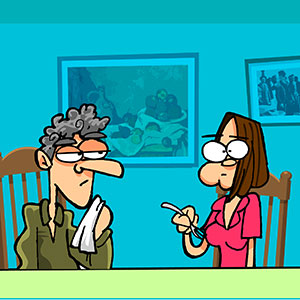 Jantando com o INIMIGO