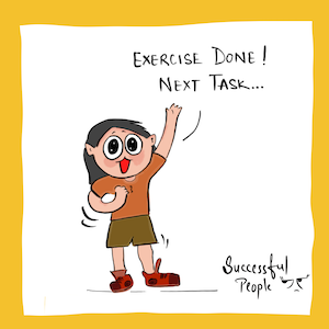 Successful beings vs me