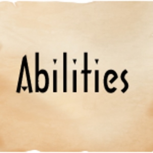 Abilities (Updated September 19)
