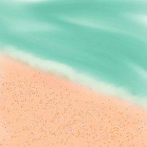 June Drawing Challenge Day 6: Sand