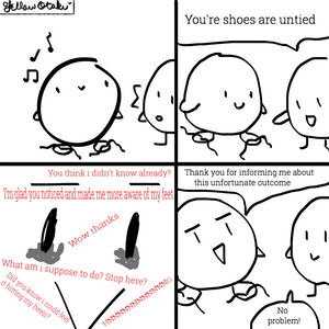 Untied Shoes