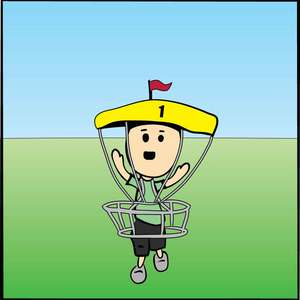 Bad Disc Golf Costume Idea