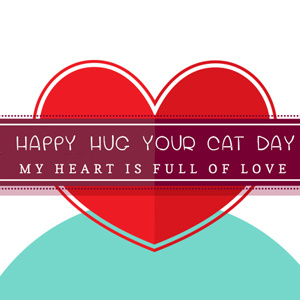 HUG YOUR CAT DAY