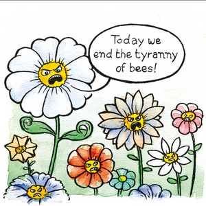 Flowers vs bees