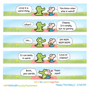 Weirdness is goodness!