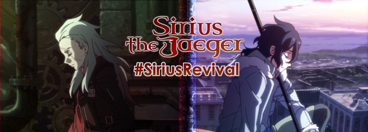 Sirius the Jaeger pelo estúdio P.A. Works