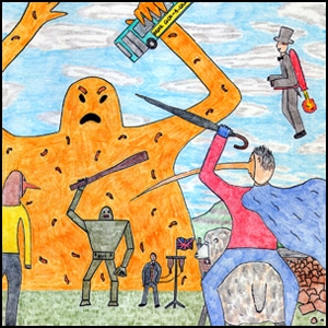 The Adventures of Curlew-Man!