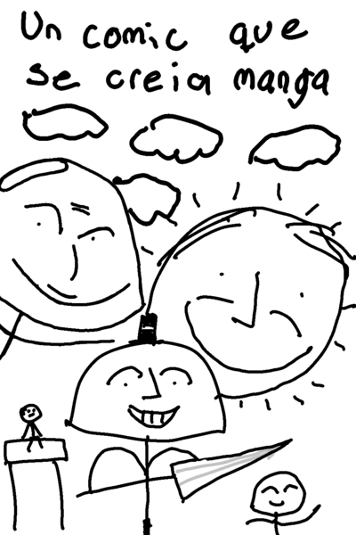 Un comic que se creia manga