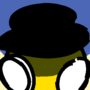 Little yellow fellow'S addicted to glue