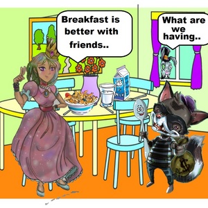 Who's coming to breakfast..