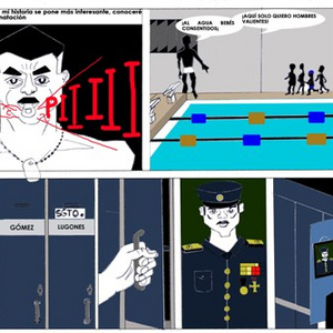 the swimming instructor