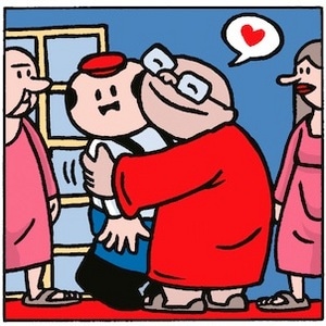 Dickie finds religion