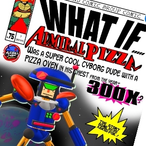 Admiral Pizza Issue #8 Civil Wars Saga part 2 Pages 1-4