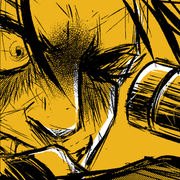 The gator crawled into the cave