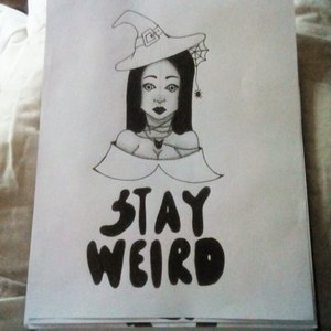 Stay Weird Lineart