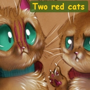 Two Red Cats