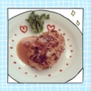 Cheesy Hamburg Steak