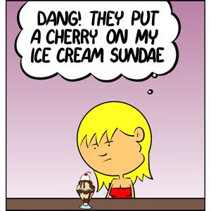 With a cherry on top