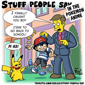 In the Pokémon anime