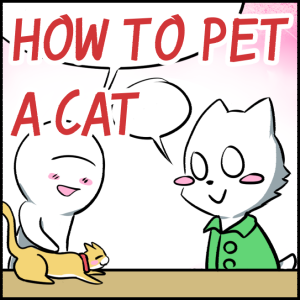 How to pet a cat