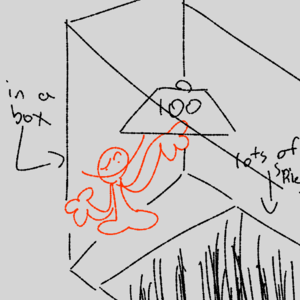 maggot girl trap room