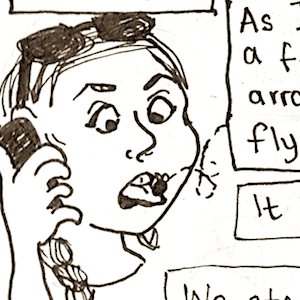 15-03-17: That fly had totally just landed on a poo :(