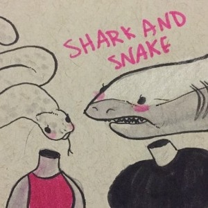 Shark and Snake go to the Beach