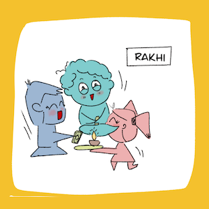 Rakhi Investment by Dad